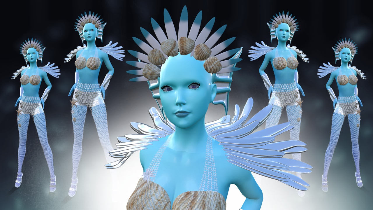 Media 1 for listing Sea goddess