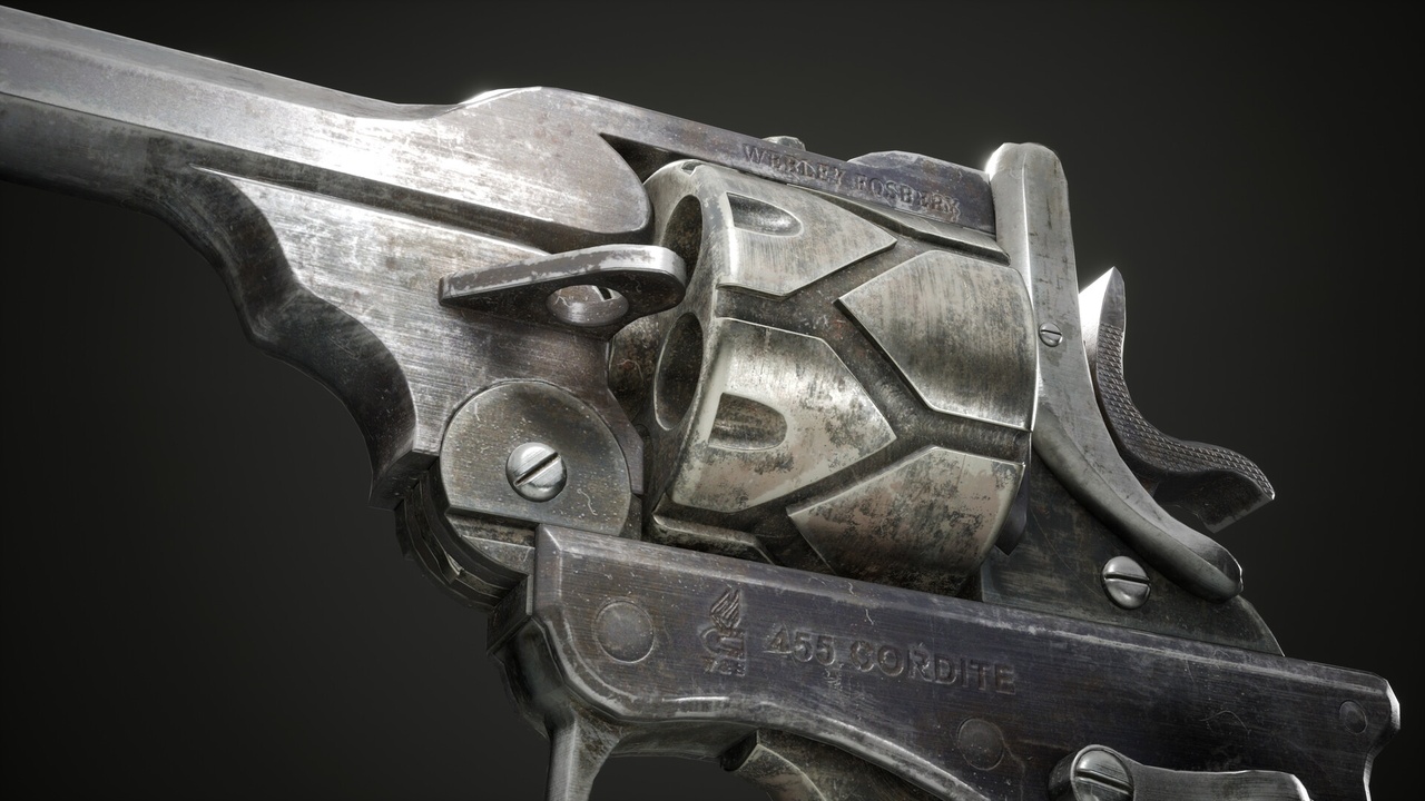 Media 1 for listing Revolver Weapon — Animated with Sound