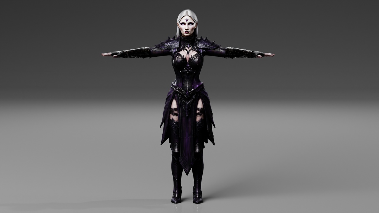 Media 1 for listing Dark Priestess - Rigged