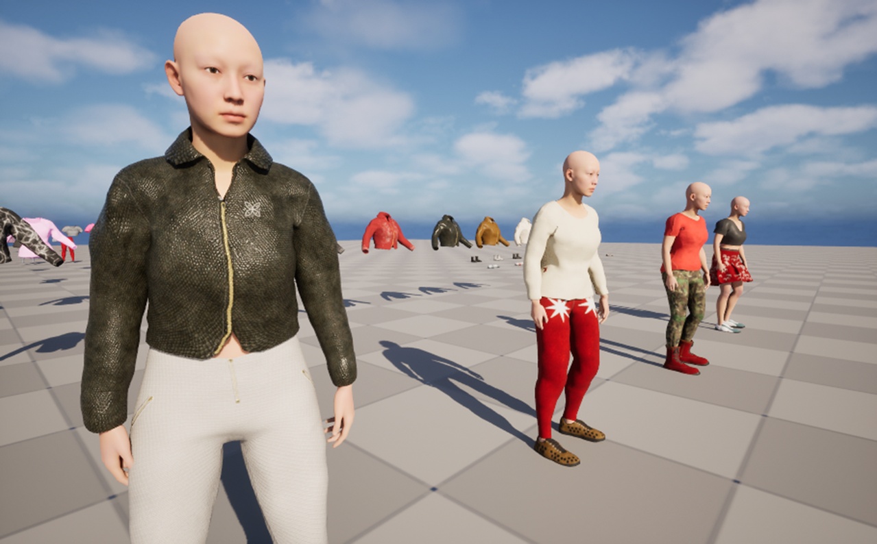 Modular Outfit For MetaHuman (Women) | Fab