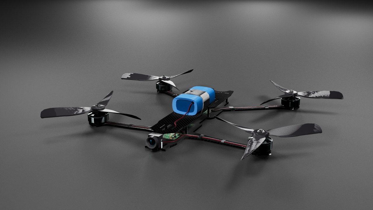 Media 1 for listing FPV Drone carbon