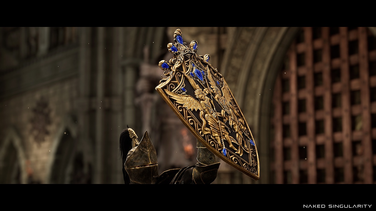 Media 1 for listing 13+ Dark fantasy shield