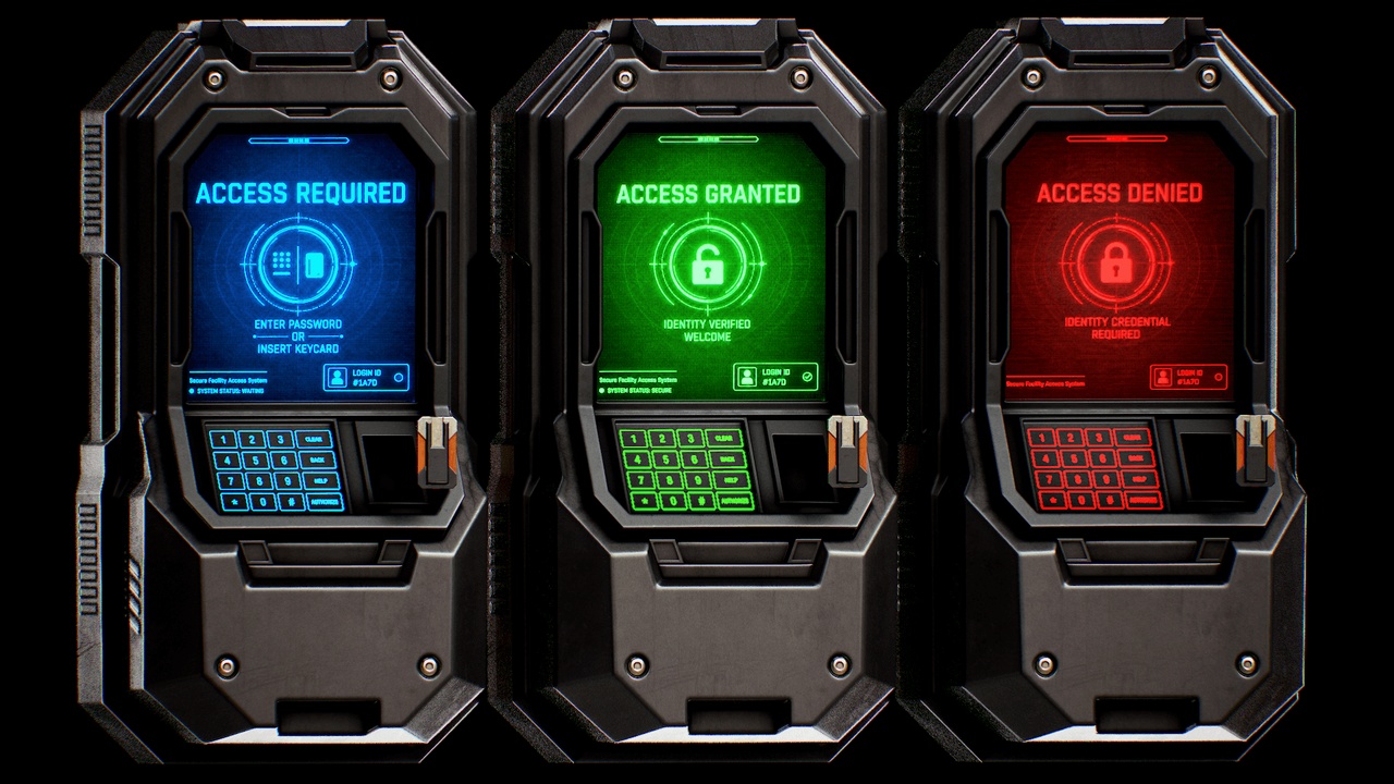 Media 1 for listing Sci-Fi Access Terminal