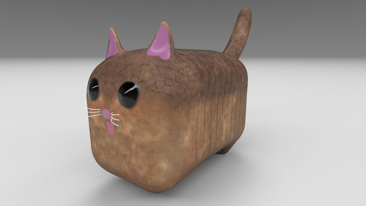Media 1 for listing Raw Toast Cat