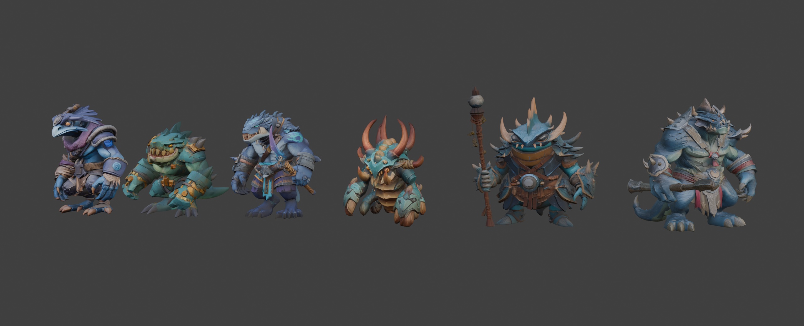 Media 1 for listing Fantasy Monster Vanguard 🐲(LowPoly)