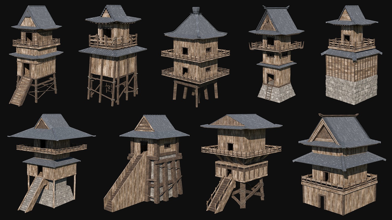 Media 1 for listing Japanese Feudal Watchtowers