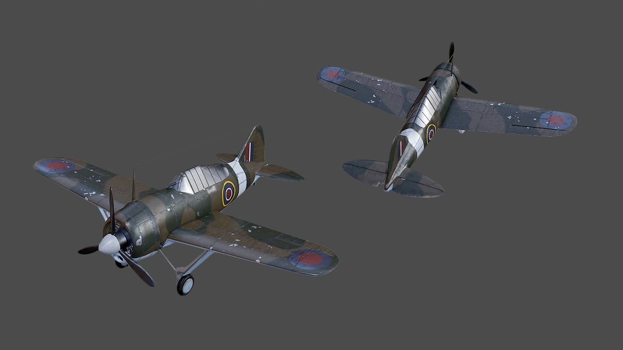 Media 1 for listing WW2 Aircraft Bundle II - 9 Airplanes, 37 Liveries