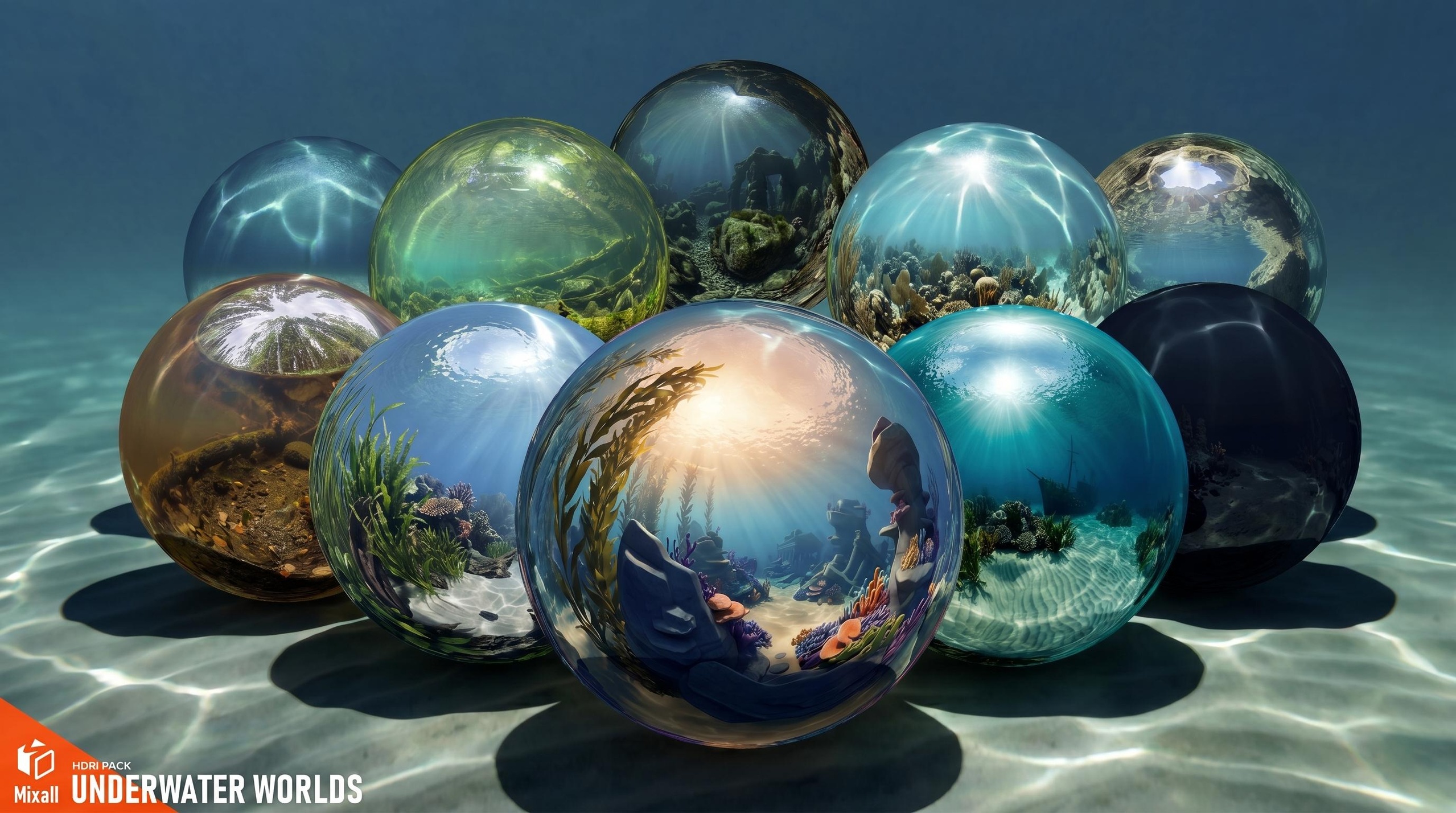 Media 1 for listing Underwater worlds - HDRI pack
