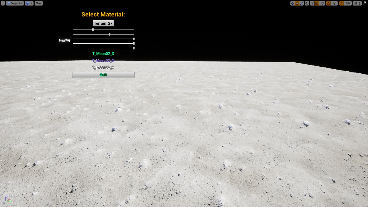 Media 1 for listing Moon Realistic Textures 4k