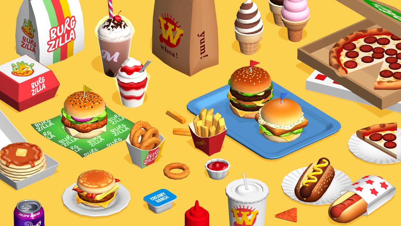 Classic Fast Food 제품 등록을 위한 미디어 1개