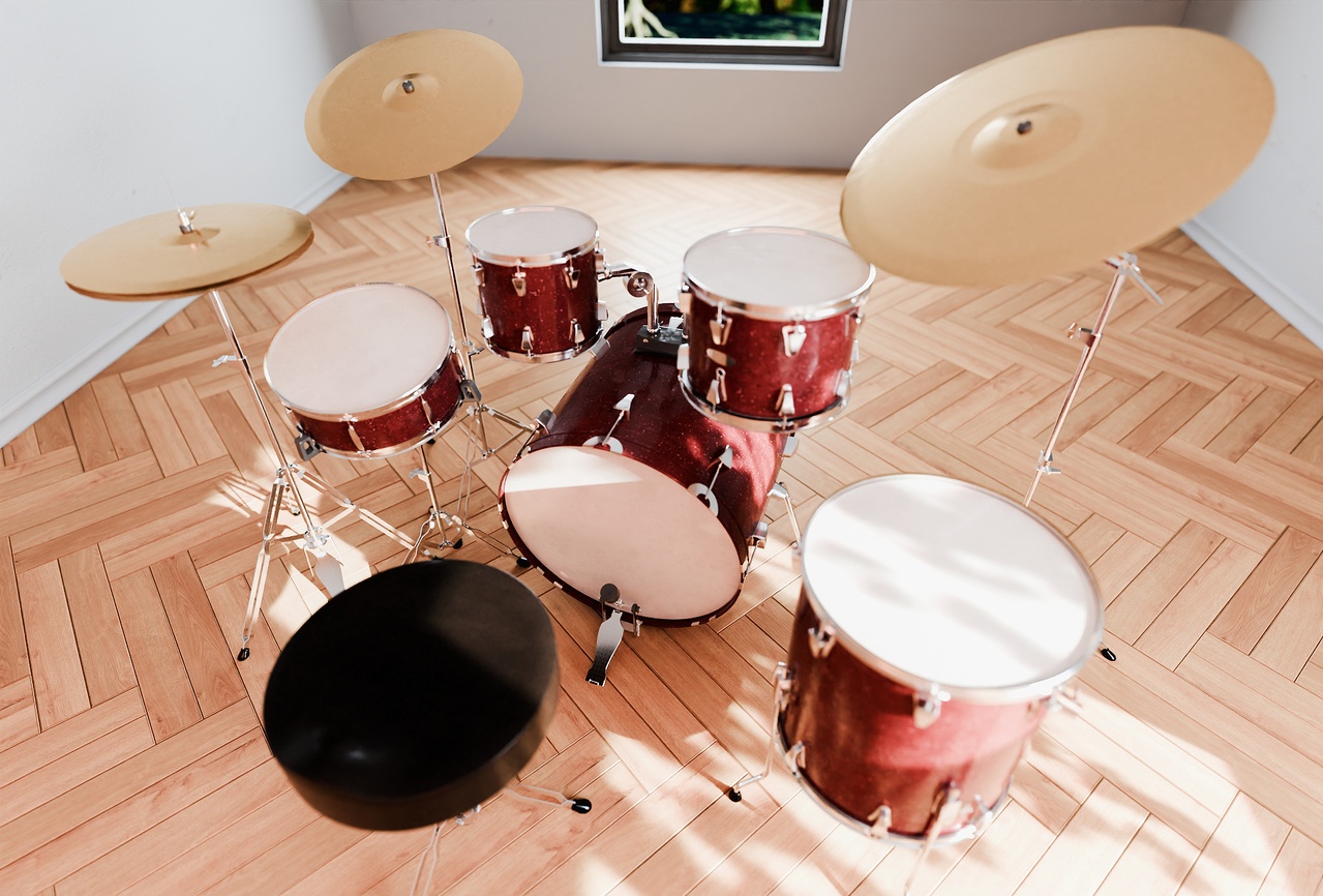 Media 1 for listing Drum Room - Drumkit in a room