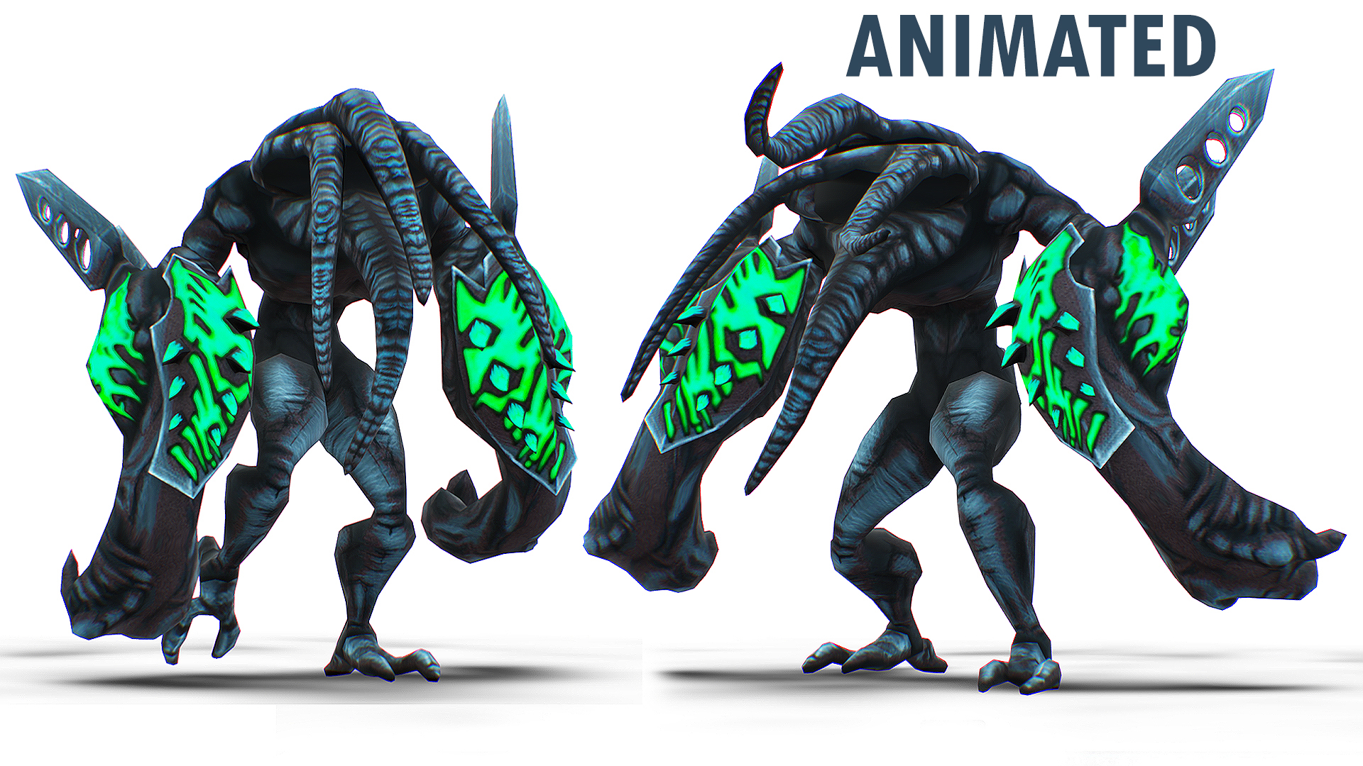Alien Monster - Dark Mutant - Creature Nightmare Character | Fab