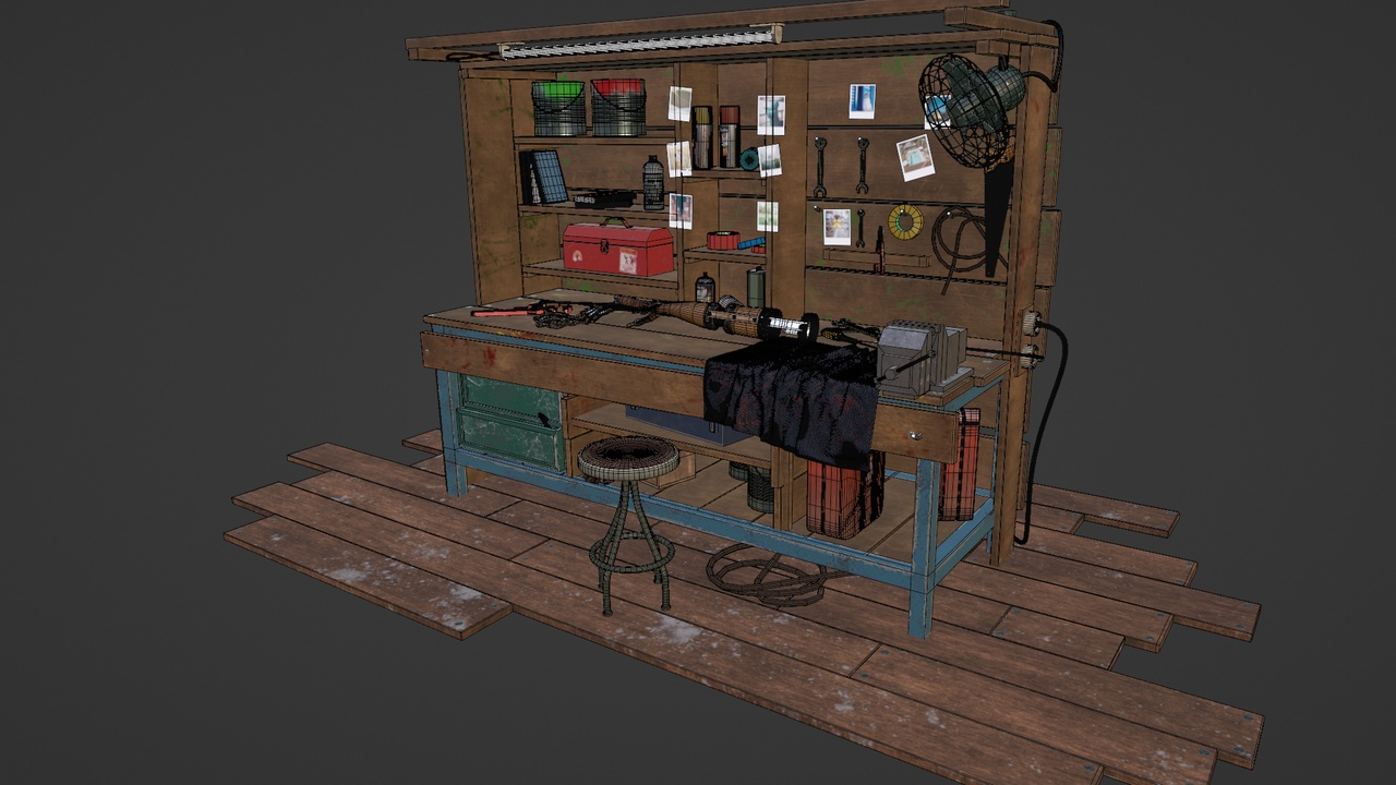 Industrial Workshop Workbench | Fab