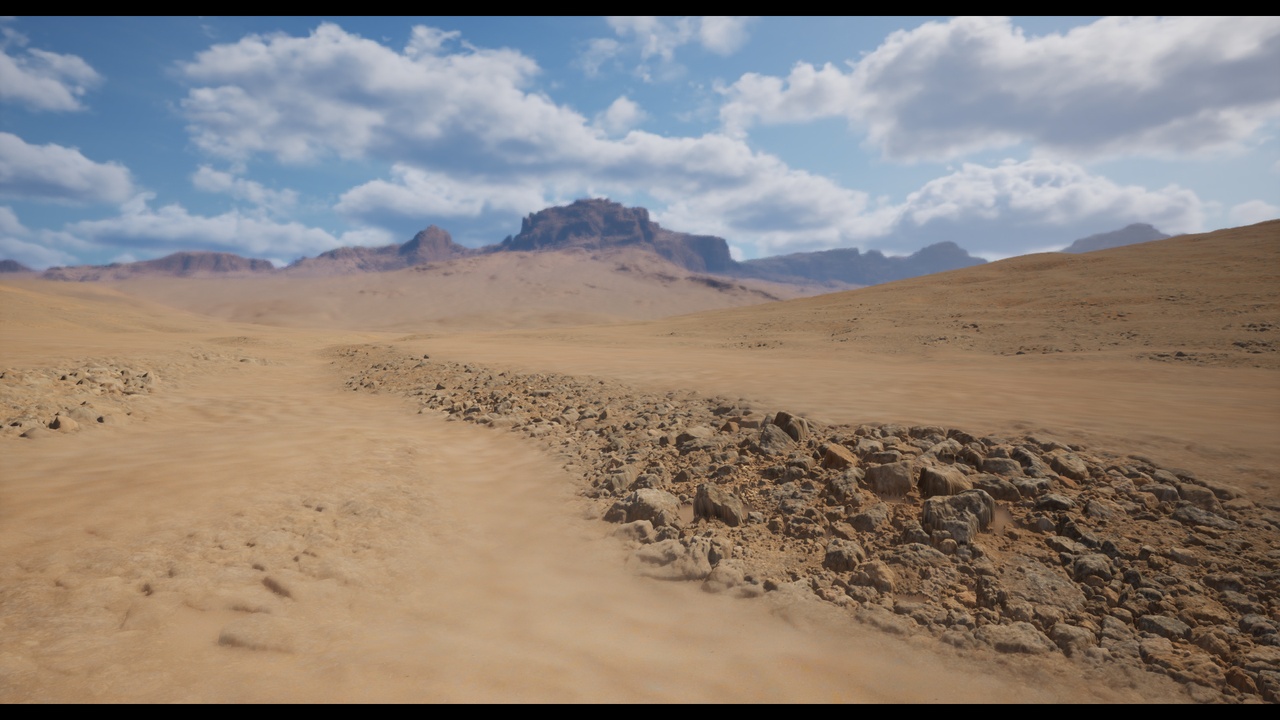 Media 1 for listing Canyon Desert Landscape Auto Terrain Material