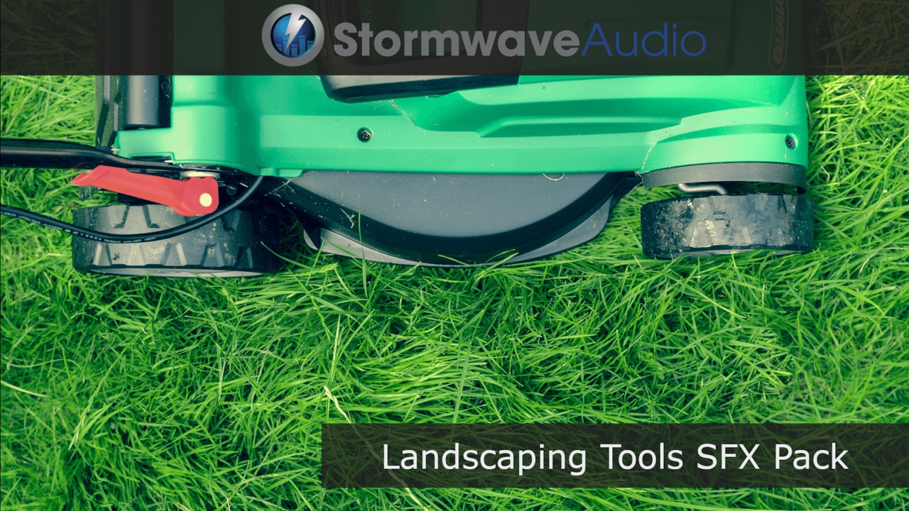 Media 1 for listing Landscaping Tools Sound Effects Pack