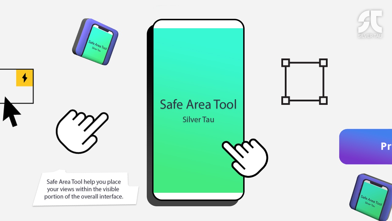 Media 1 for listing Safe Area Tool