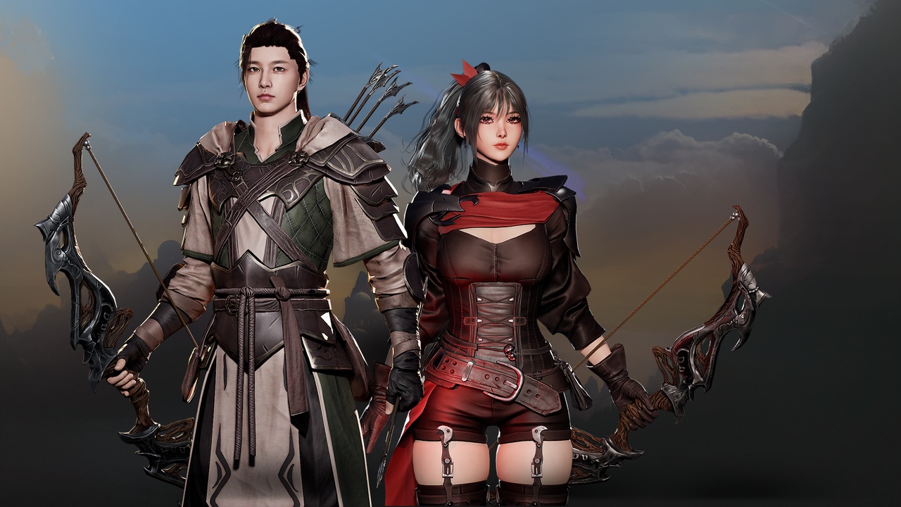 MMORPG Advanced Archer - Medieval Fantasy Modular Character 제품 등록을 위한 미디어 1개