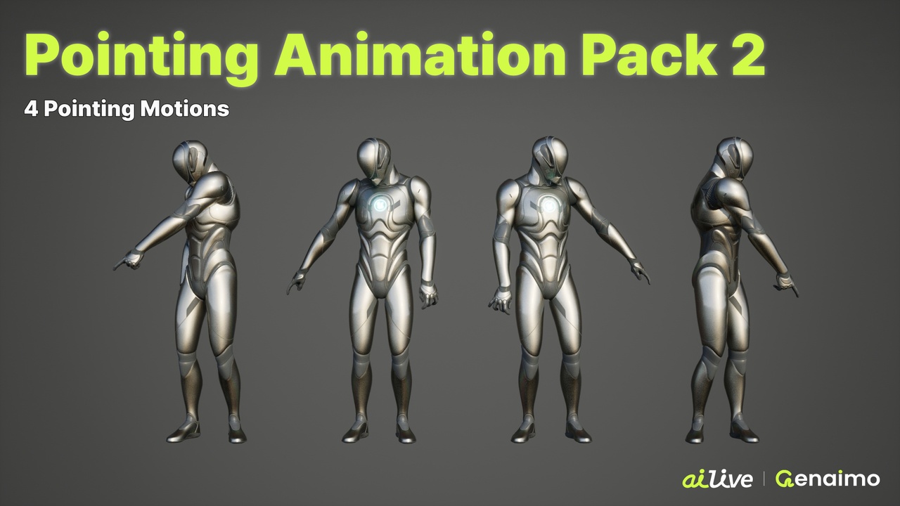 Media 1 for listing Pointing Animation Pack 2