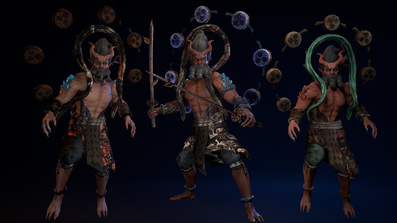 Media 1 for listing Demon God Raijin 01