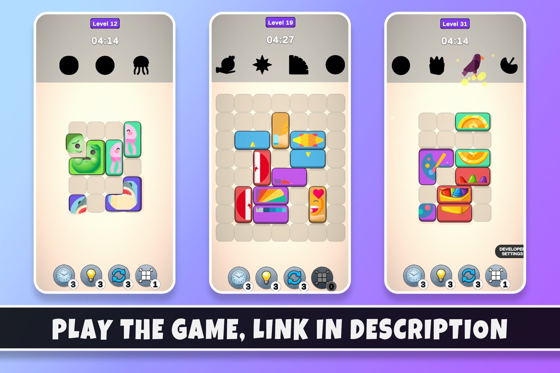 Media 1 for listing Picture Block Puzzle 2D | Game Template + Level Editor