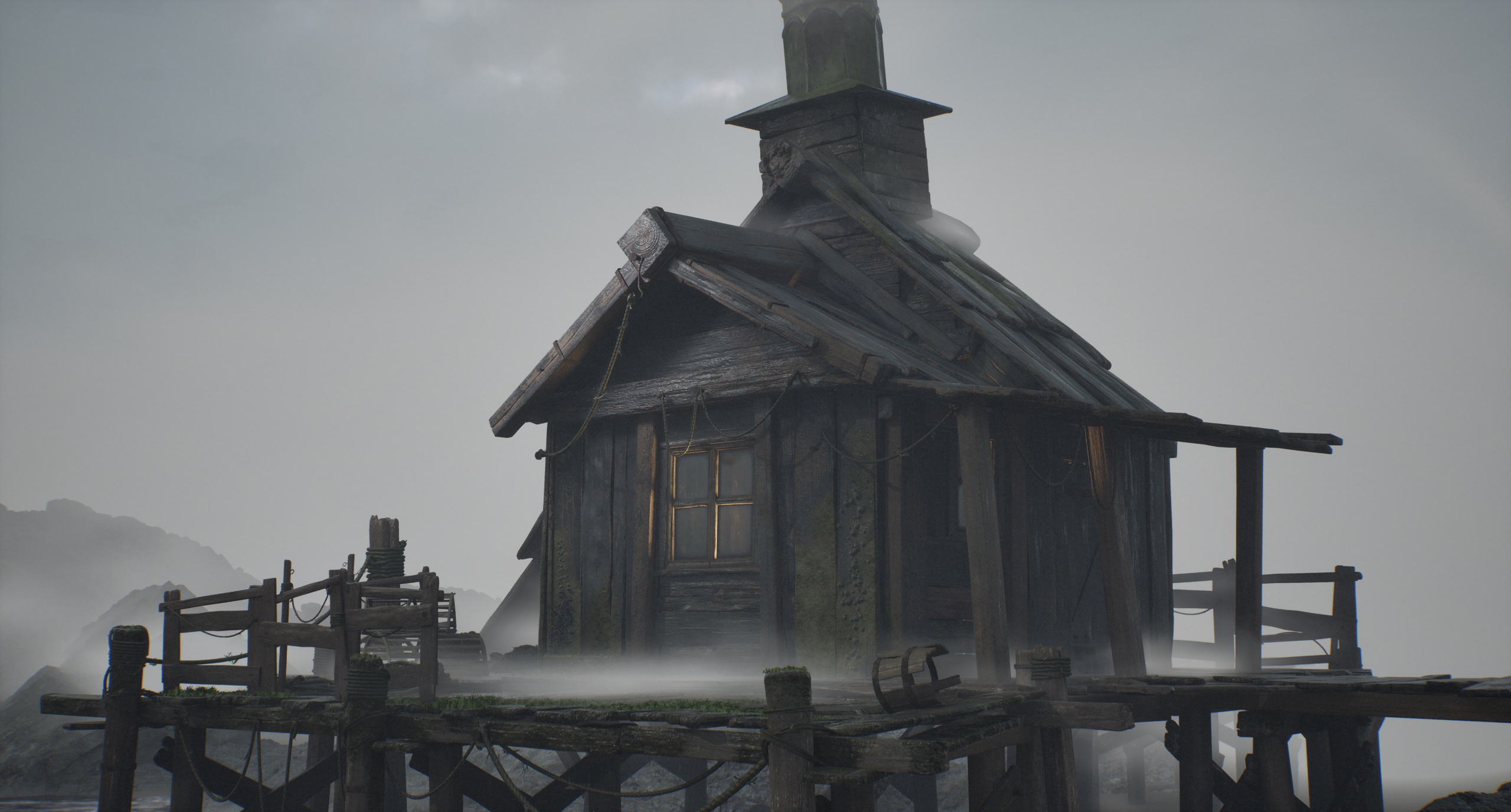 Media 1 for listing Cinematic Environment Scenery - Fisherman's Cabin