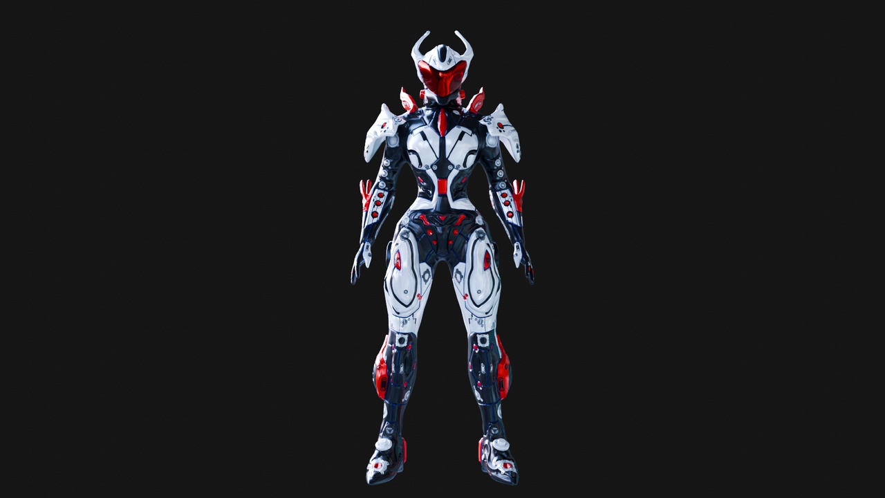 出品Low Poly Cyborg - Luminexaのメディア1