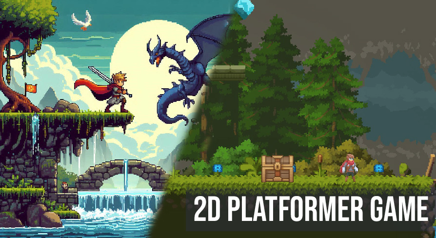 2D Platformer template | Fab