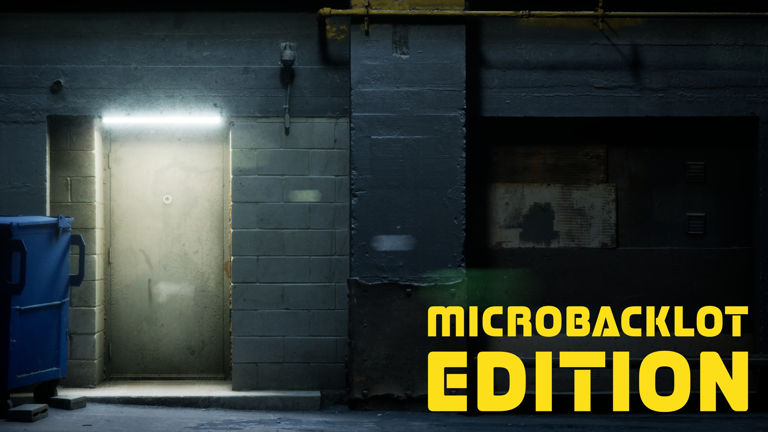 Media 1 for listing MICROBACKLOT | EDITION // Back Door to Grungy Alley + Dumpster Corner Section