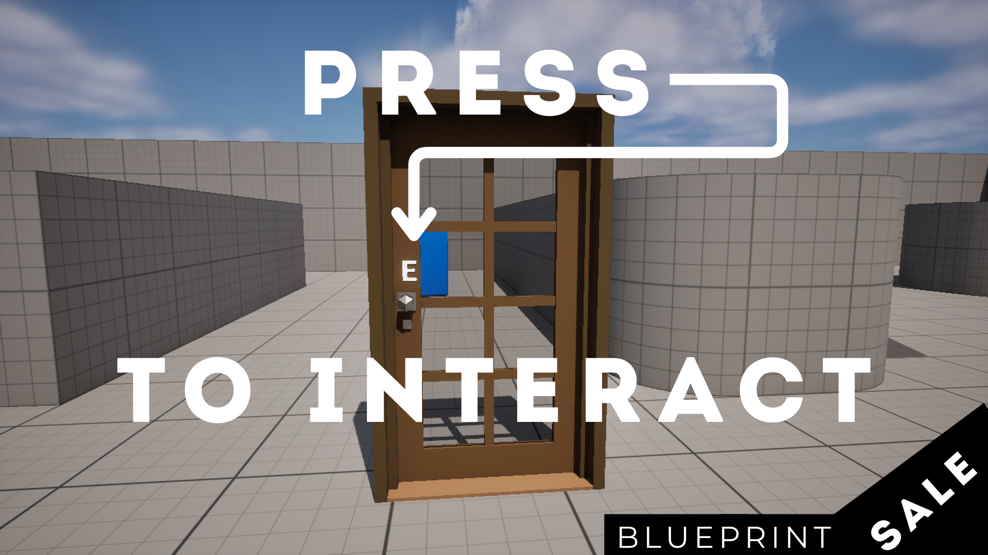 Interaction System Press E | Fab
