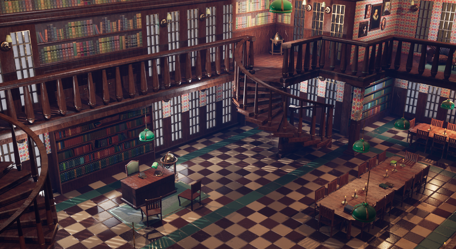Modular Library and Office | Fab