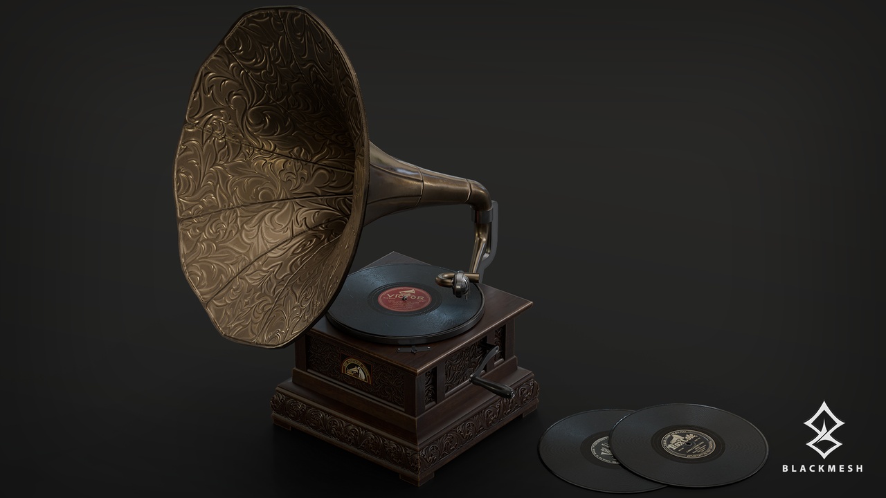 Media 1 for listing Vintage Gramophone