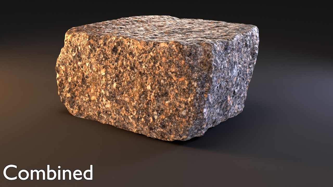 Media 1 for listing Granitic paving stone 11 - High-res mesh