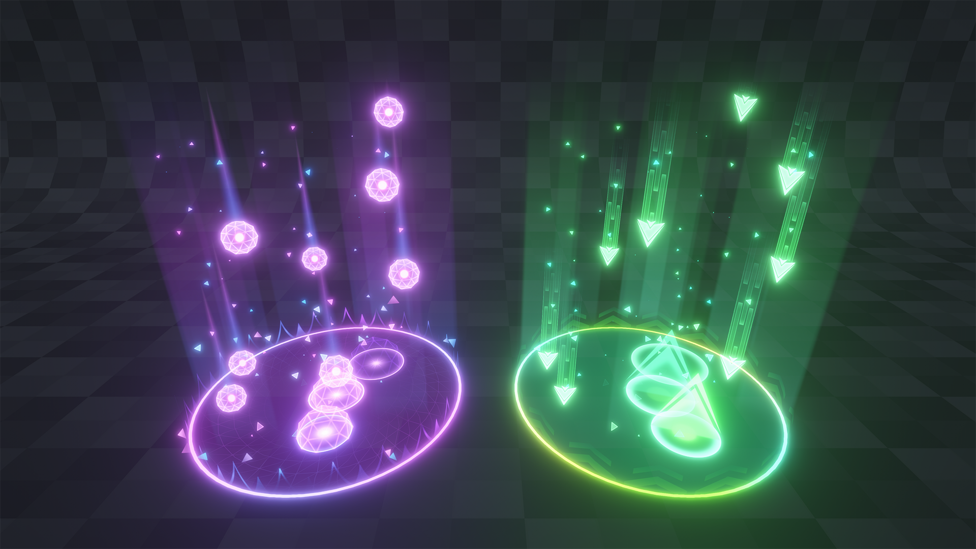 Unity VFX Falling Object Attack Effect Part5 | Fab