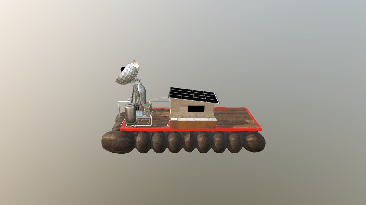Media 1 for listing Solar Powered Aerodynamic Ship