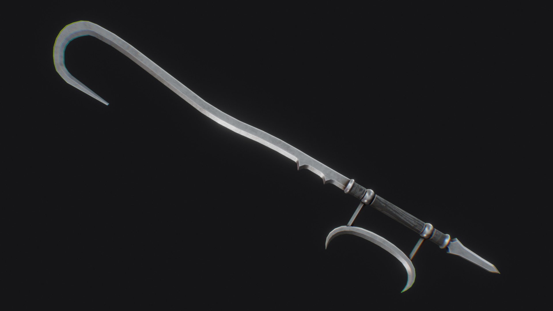 Hook sword | Fab