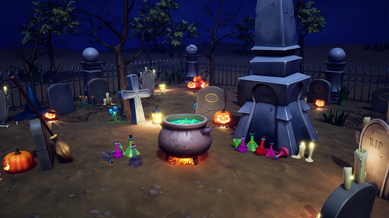 Media 1 for listing Cartoon Graveyard Props