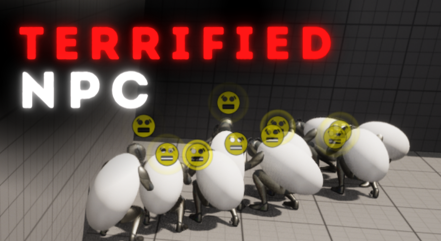 Terrified NPC | Fab