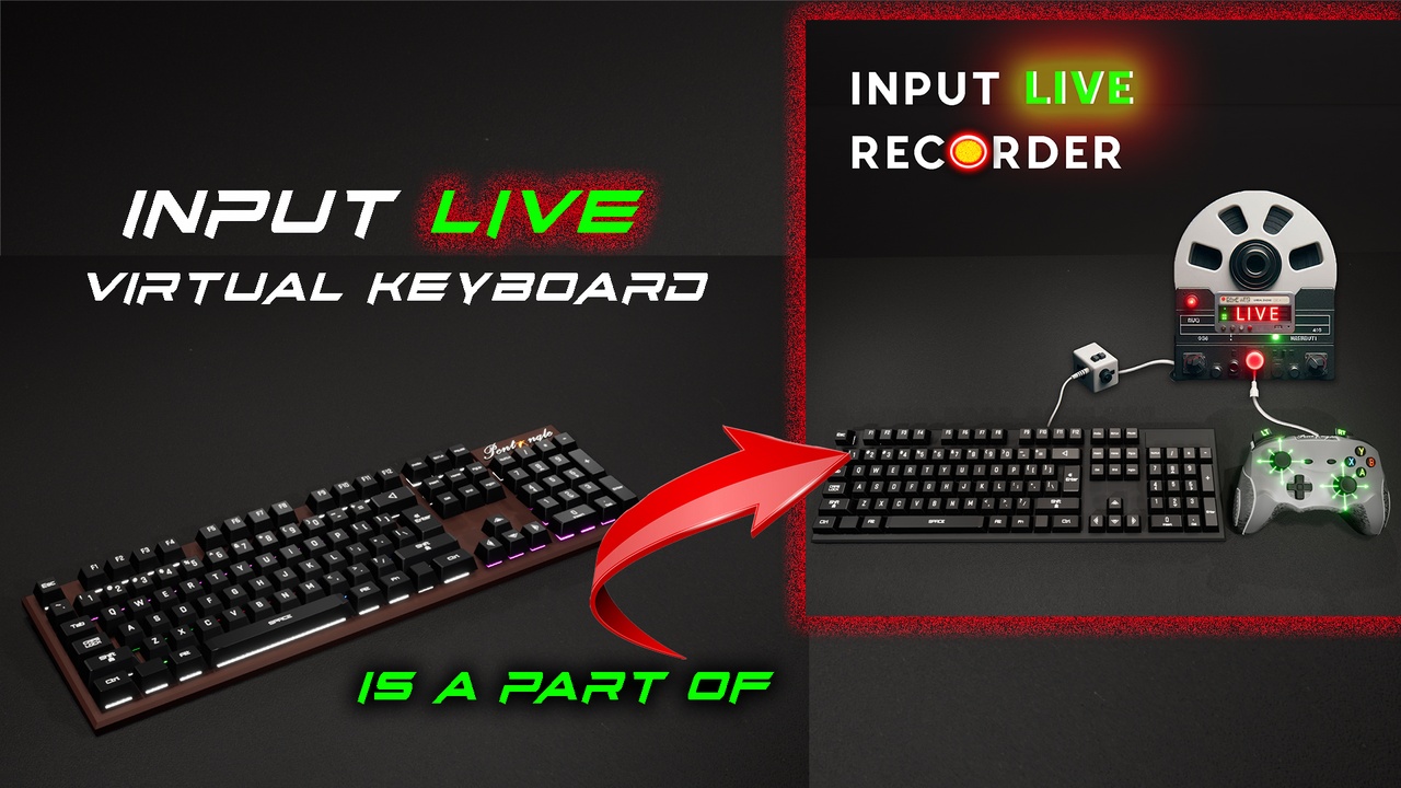 Media 1 for listing Input Live Virtual Keyboard