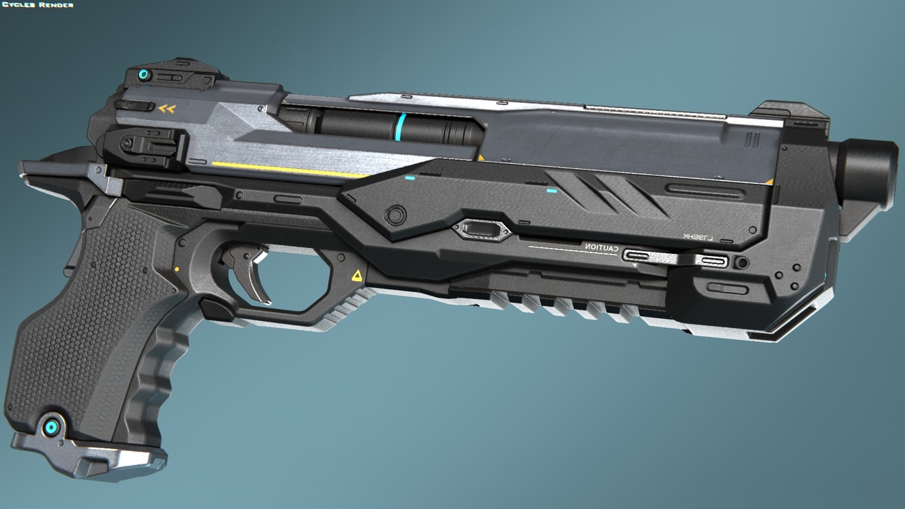 SCI FI Pistol 89 | Fab