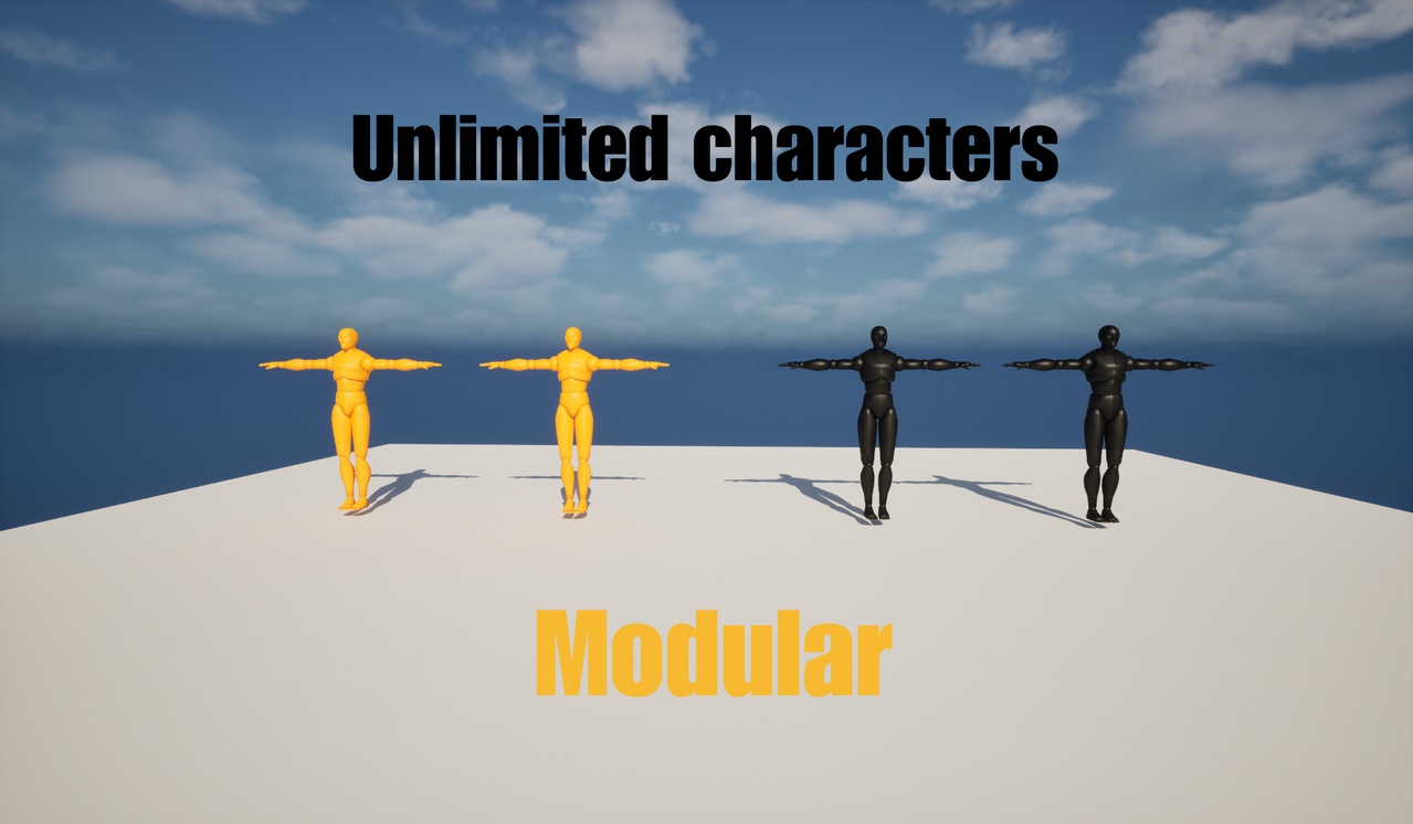 Switch Character System – Modular & Plug and Play Unlimited Characters ...