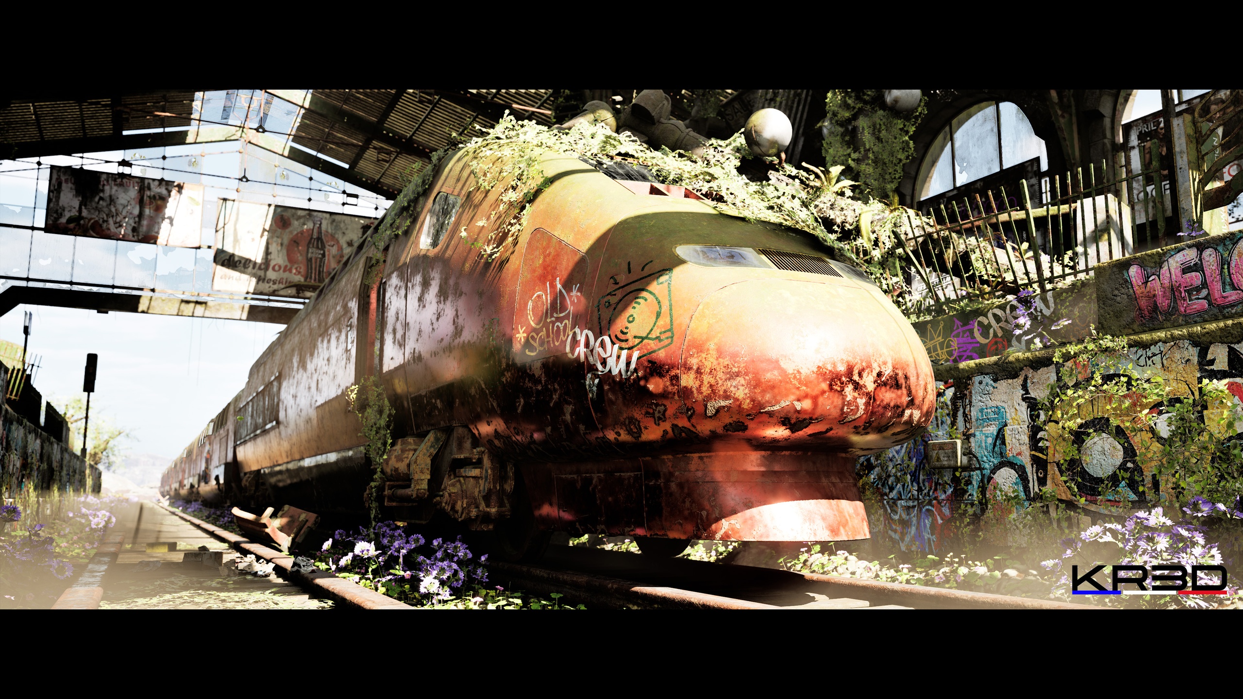 Media 1 for listing Train Station - Abandoned - Post Apocalyptic