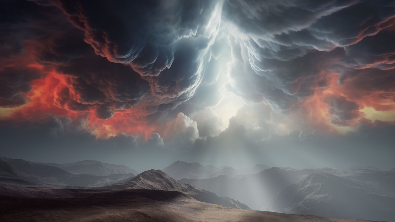 Media 1 for listing Matte Painting Skybox Pack: Chaotic Skies II