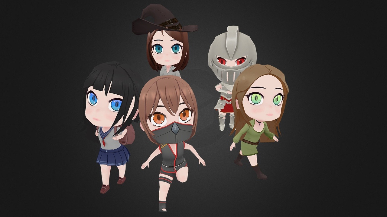 Media 1 for listing Chibi Characters