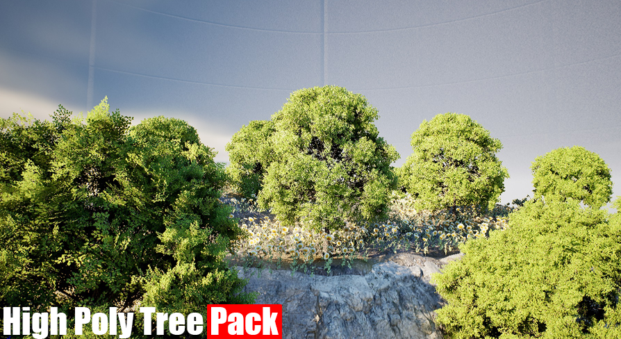 HighPoly Tree Pack | Fab