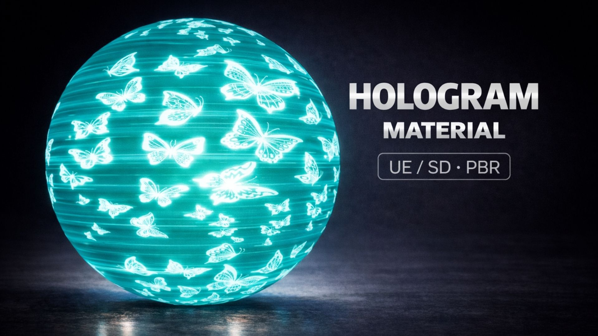 Hologram Using Animation Dynamic SCI-FI Animated Hologram Material 4K | Fab