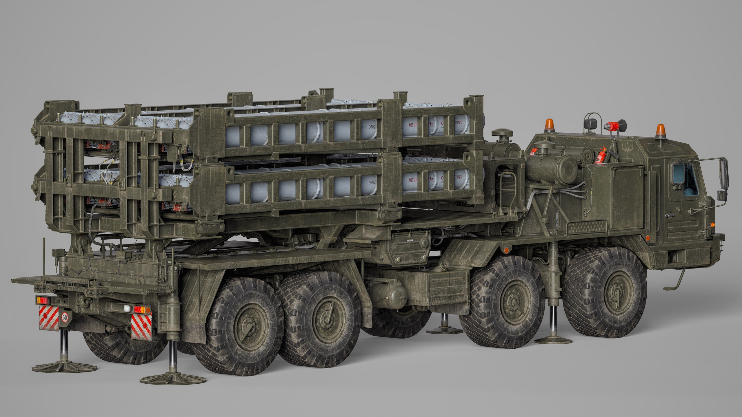 Media 1 for listing Vityaz S 350E 50R6 Missile Launcher Rigged