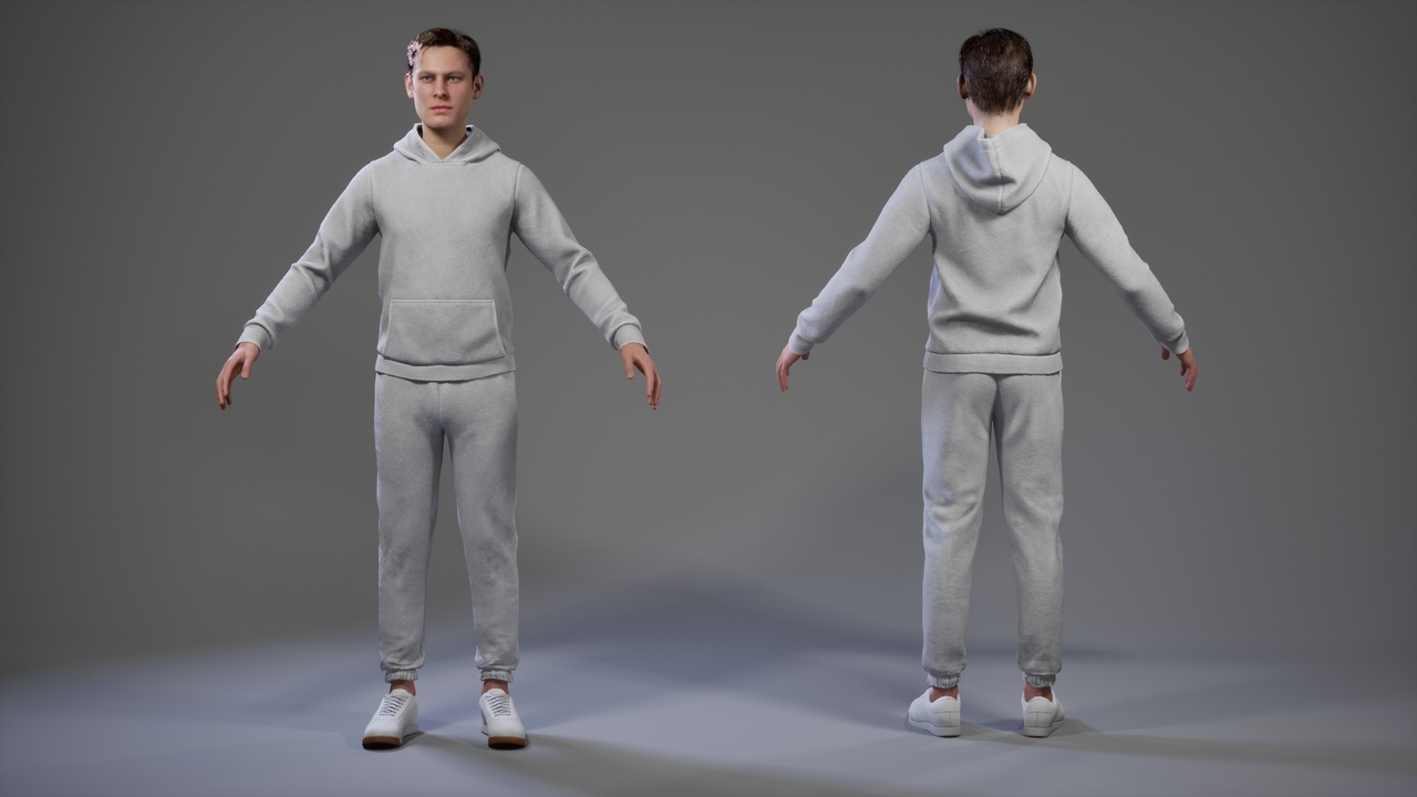Media 1 for listing MetaHuman HoodieOutfit