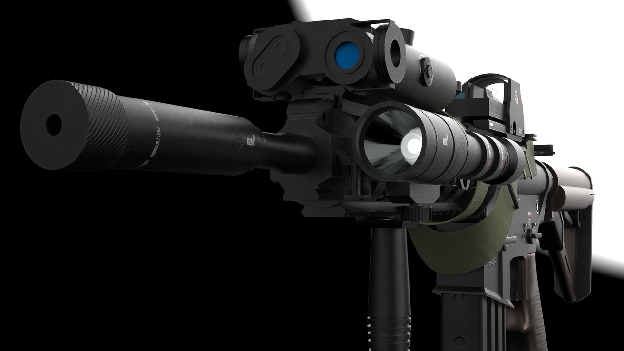 m416 weapon (Fps - Tps) 제품 등록을 위한 미디어 1개