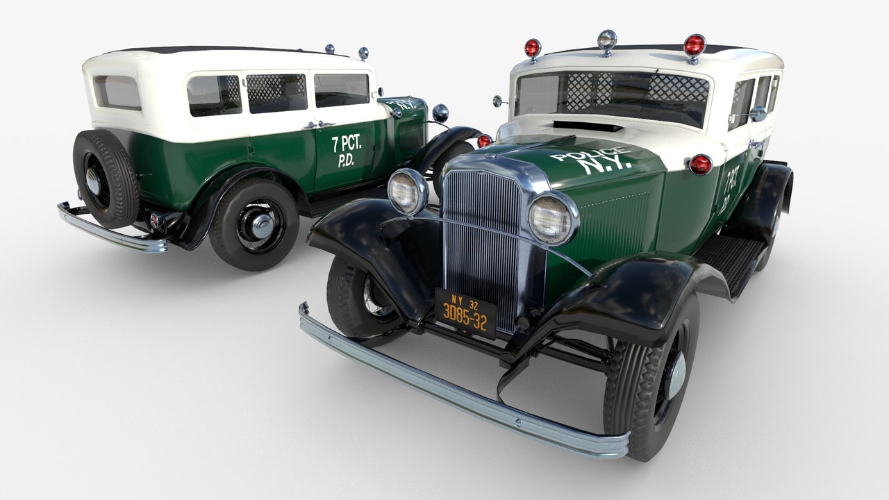 Media 1 for listing 1932 retro 4-door police sedan NY