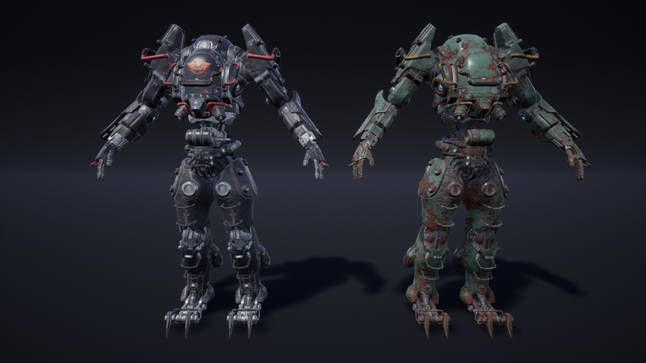 商品 Dystopia Mech and Pilot 的媒体 1